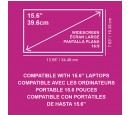 FILTRO DE PRIVACIDAD P/LAPTOP TARGUS 15.6" (ASF156W9USZ)